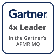 4x Leader in Gartner APMR MQ